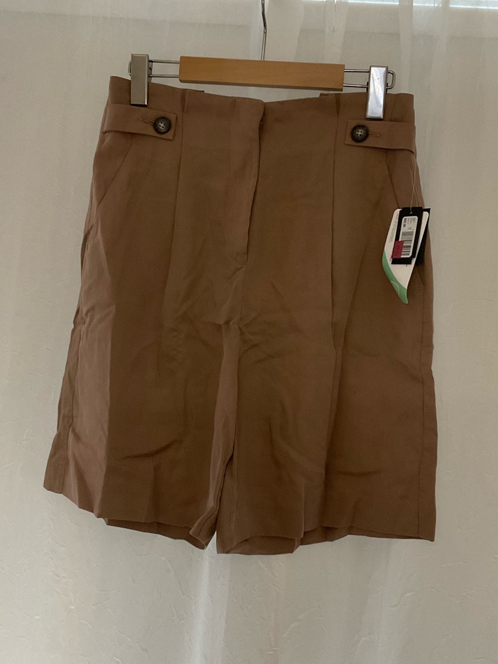 R&W Co High-Waist Tailored Shorts